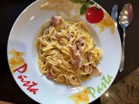 Restaurant Le Bambino à Monceau-Sur-Sambre - Les pâtes carbonara Restaurant Le Bambino à Monceau-Sur-Sambre - Les pâtes carbonara