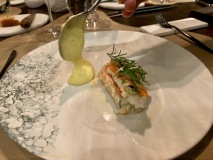 Restaurant Bon-Bon  - King Crab et sa mousseline à la Pils