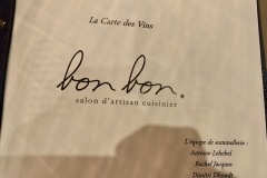 Restaurant Bon-Bon - La carte des vins Restaurant Bon-Bon - La carte des vins
