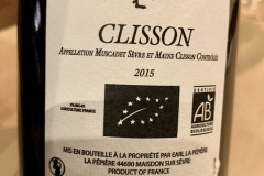 Restaurant Bon-Bon - Muscadet Clisson 2015 Restaurant Bon-Bon - Muscadet Clisson 2015