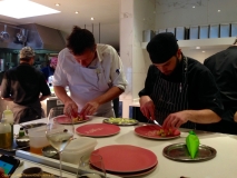 Restaurant BonBon - Le chef met la main à la pâte