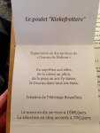 Restaurant BonBon - Menu Kiekfretters Restaurant BonBon - Menu Kiekfretters