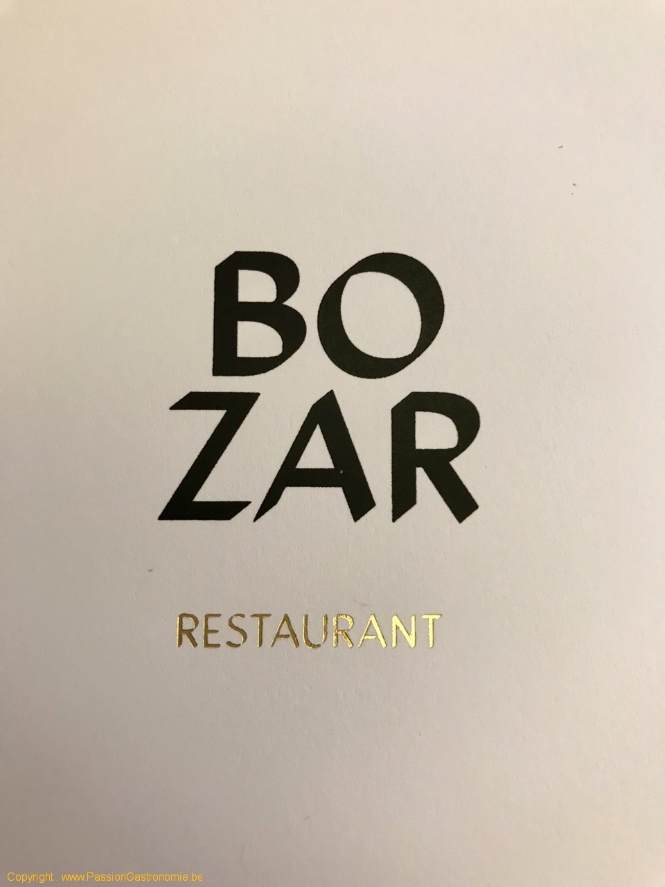 Restaurant Bozar - Logo