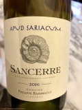 Restaurant Bozar - Sancerre 2016 de Raimbault