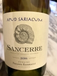 Restaurant Bozar - Sancerre 2016 de Raimbault Restaurant Bozar - Sancerre 2016 de Raimbault