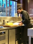 Restaurant Bozar - Le chef Karen Torosyan et son koulibiak Restaurant Bozar - Le chef Karen Torosyan et son koulibiak