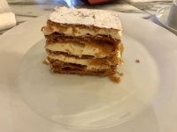 Restaurant Bozar - Millefeuille vanille de Tahiti Restaurant Bozar - Millefeuille vanille de Tahiti