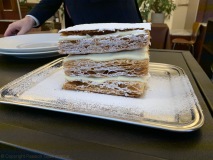 Restaurant Bozar - Millefeuille vanille de Tahiti feuilletage cuit à la minute