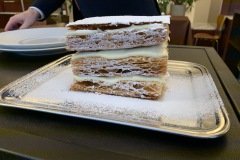Restaurant Bozar - Millefeuille vanille de Tahiti feuilletage cuit à la minute