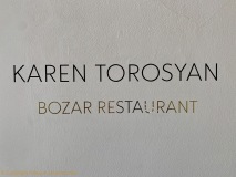 Restaurant Bozar Bruxelles - Le chef Karen Torosyan