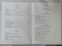 Restaurant Bozar Bruxelles - La carte et les menus