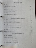 Restaurant Bozar Bruxelles - La sélection des vins au verre