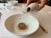 Restaurant Bozar Bruxelles - Boeuf, dashi