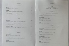 Restaurant Bozar Bruxelles - La carte et les menus