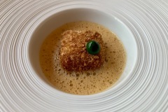 Restaurant Bozar Bruxelles - Croquette de crevettes grises Restaurant Bozar Bruxelles - Croquette de crevettes grises