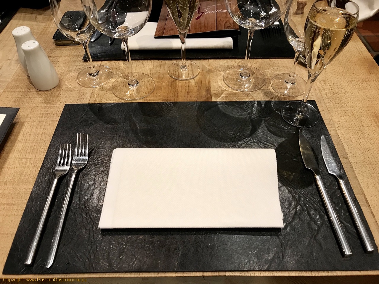 Restaurant Ferme des 4 saisons - La table