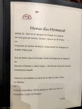 Restaurant Ferme des 4 saisons - Le menu BIB Gourmand