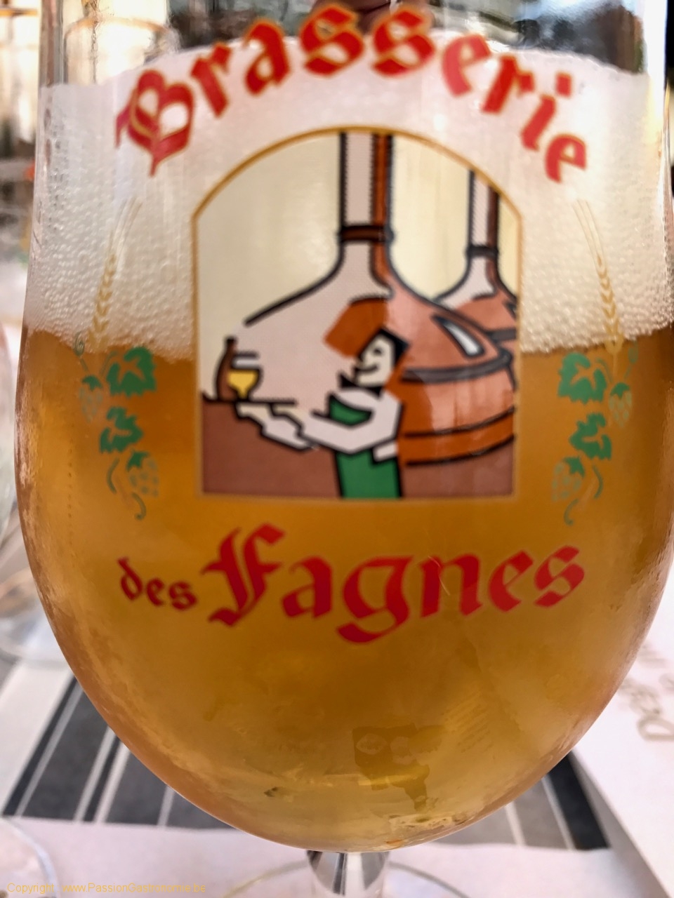 Brasserie des Fagnes - La Fagnes blanche (bière de la semaine)