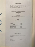 Restaurant Cabo - Le menu des pêcheurs