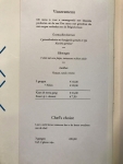 Restaurant Cabo - Le menu des pêcheurs Restaurant Cabo - Le menu des pêcheurs