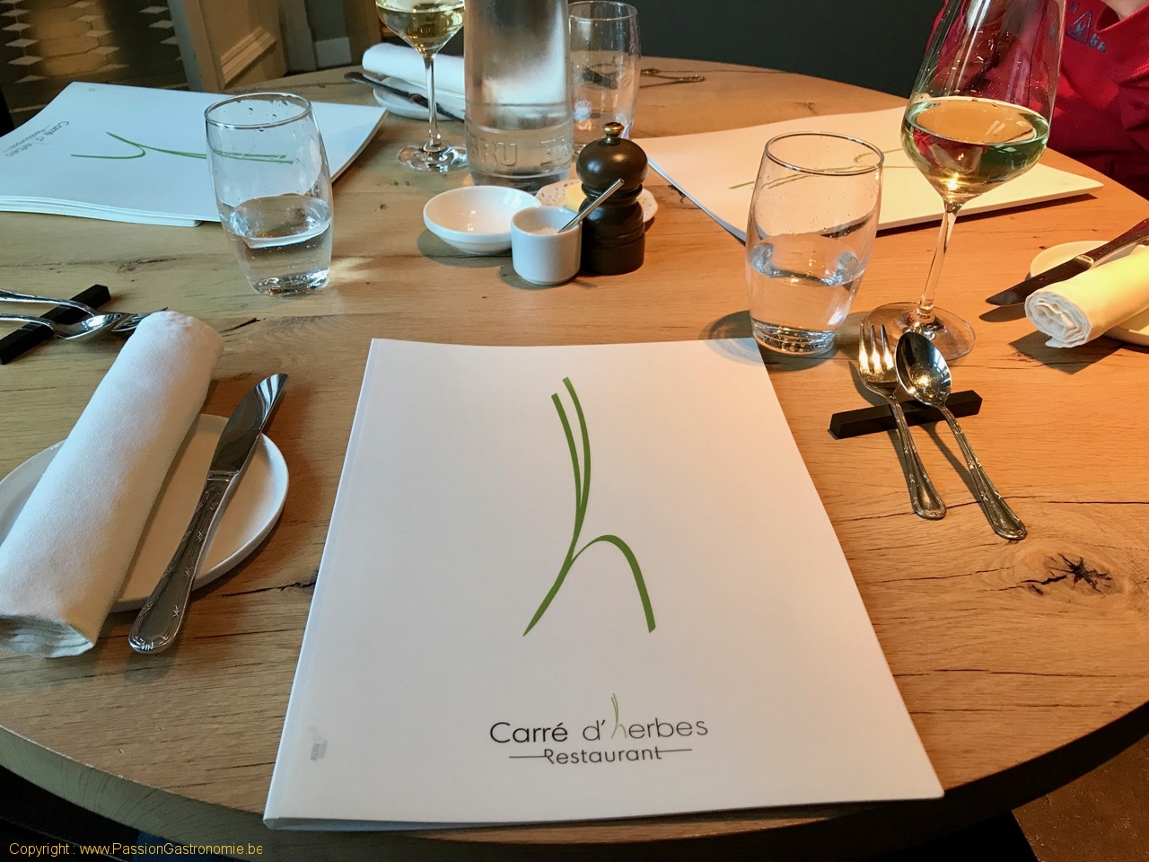 Restaurant Le Carré d'herbes - La table
