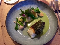 Restaurant Le Carré d'herbes - Dos de cabillaud Restaurant Le Carré d'herbes - Dos de cabillaud