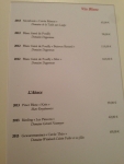 Restaurant Cécila à Bruxelles - Carte des vins Restaurant Cécila à Bruxelles - Carte des vins