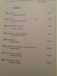 Restaurant Cécila à Bruxelles - Carte des vins Restaurant Cécila à Bruxelles - Carte des vins