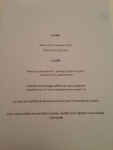 Restaurant Cécila à Bruxelles - Menus Restaurant Cécila à Bruxelles - Menus