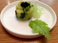 Restaurant Cécila à Bruxelles - Mise en bouche Courgette Restaurant Cécila à Bruxelles - Mise en bouche Courgette