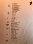 Restaurant Celler de Can Roca - Index de la carte des vins rouges Restaurant Celler de Can Roca - Index de la carte des vins rouges