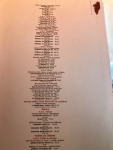 Restaurant Celler de Can Roca - Extrait de la carte des vins rouges Restaurant Celler de Can Roca - Extrait de la carte des vins rouges