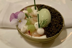Château du Mylord - Tartare de bar sauvage et langoustine