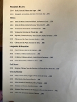 Restaurant Chez Willy - La carte des vins Restaurant Chez Willy - La carte des vins