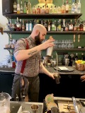 Restaurant Cocktail Cipiace - Le barman en action