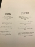 Restaurant Colonel - La carte à grignoter Restaurant Colonel - La carte à grignoter