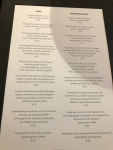 Restaurant Colonel - La carte des plats Restaurant Colonel - La carte des plats