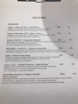 Restaurant Colonel - Les vins rouges au verre Restaurant Colonel - Les vins rouges au verre