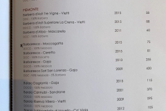 Restaurant Da Mimmo - La carte des vins Restaurant Da Mimmo - La carte des vins
