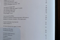 Restaurant Da Mimmo - La carte des digestifs Restaurant Da Mimmo - La carte des digestifs