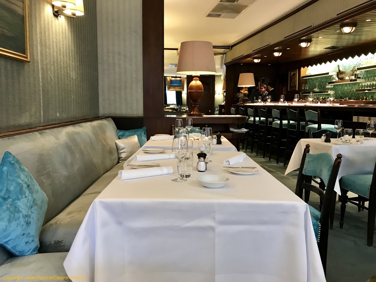Restaurant L'Ecailler du Palais Royal - Les tables