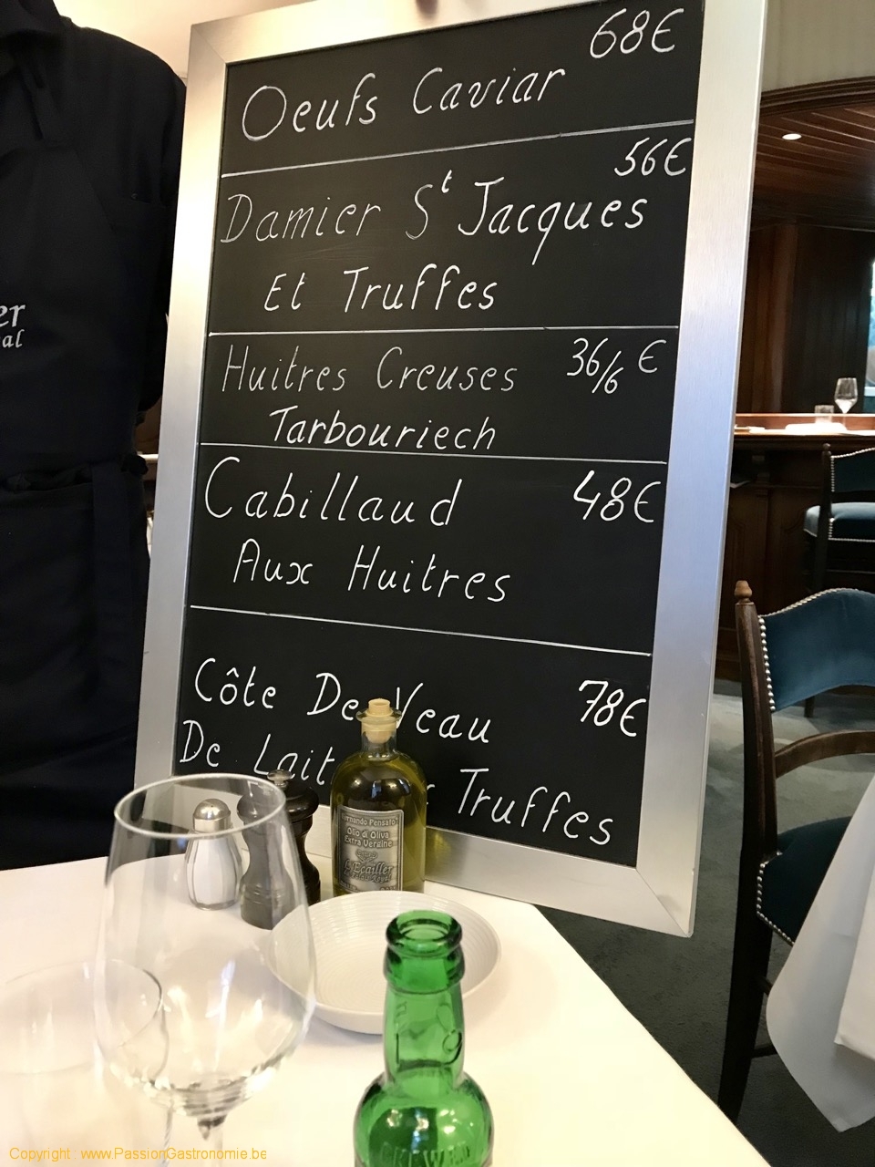 Restaurant L'Ecailler du Palais Royal - Les suggestions