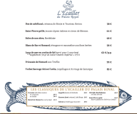 Restaurant L'Ecailler du Palais Royal - Les plats