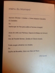 Restaurant La Ferme des 4 Saisons - Le menu Restaurant La Ferme des 4 Saisons - Le menu