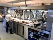 Restaurant Flocon de Sel - La cuisine