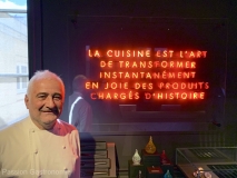 Restaurant Guy Savoy - Le chef et sa devise