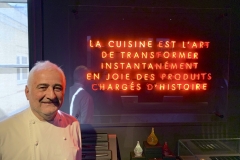 Restaurant Guy Savoy - Le chef et sa devise