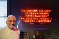 Restaurant Guy Savoy - Le chef et sa devise Restaurant Guy Savoy - Le chef et sa devise