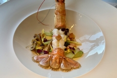 Restaurant Guy Savoy - Grosse langoustine Restaurant Guy Savoy - Grosse langoustine