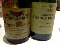 Restaurant Hostellerie Dispa - Grange des pères blanc 2011 et Puligny-Montrachet Coche-Dury Les Enseignères 2011 Restaurant Hostellerie Dispa - Grange des pères blanc 2011 et Puligny-Montrachet Coche-Dury Les Enseignères 2011